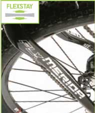 Технологии велосипедов MERIDA: Merida Flex-stay