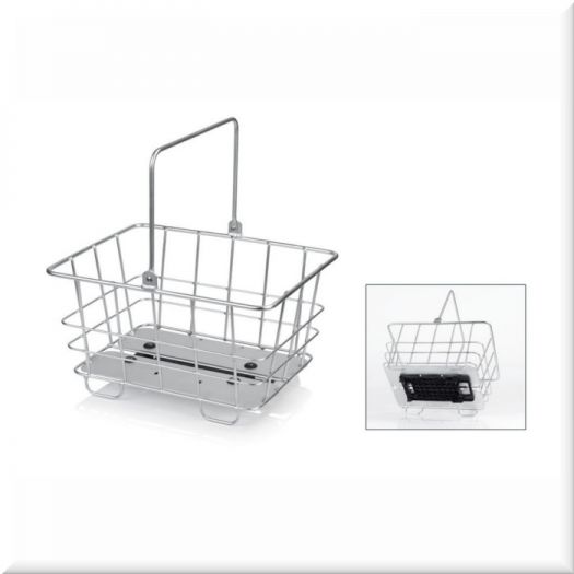  Alu -basket for System carriersuitable for CarryMore/ silver